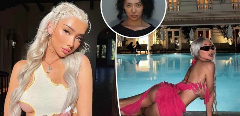 Nikita Dragun arrested, charged with felony battery on a police officer
