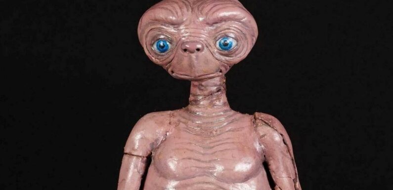 Original ET model from 1982 film expected to fetch £2.6m at auction