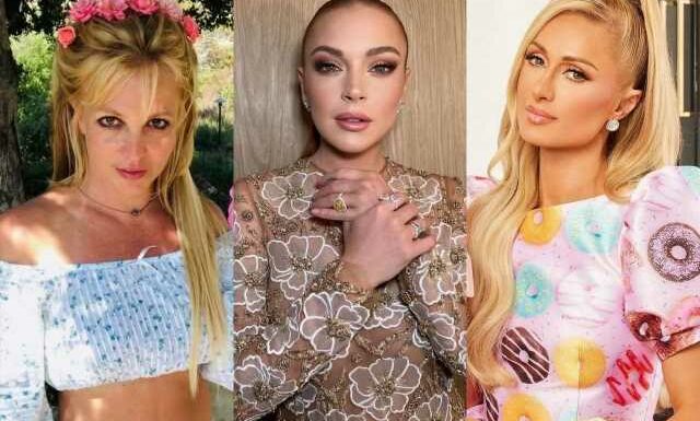 Paris Hilton Celebrates Friendship With Lindsay Lohan and Britney Spears