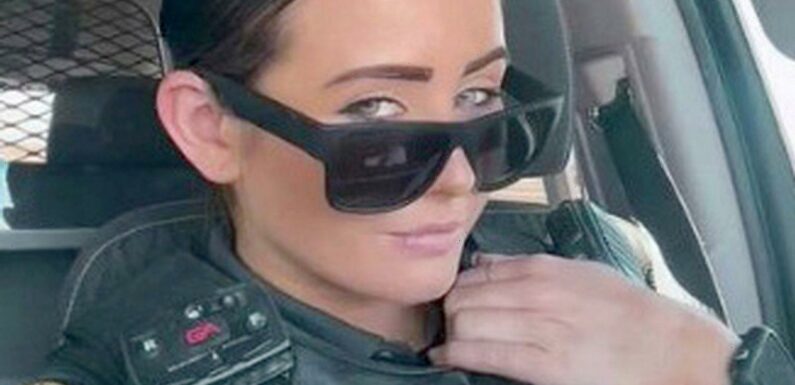 ‘People say I’m not a real policewoman because I’m too pretty to fight crime’