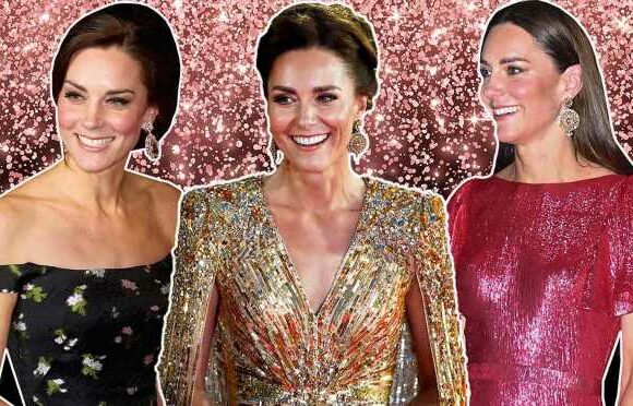 Princess Kate’s most elegant evening dresses we’ll be shopping for party season