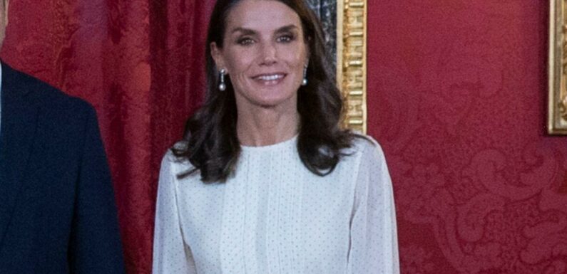 Queen Letizia steps out wearing same dress as her 15-year-old daughter