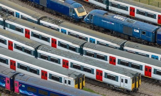 Rail strikes cause travel chaos a day EARLY: train staff strike TODAY
