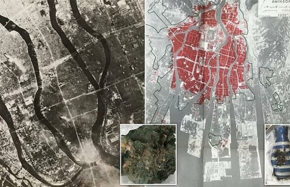 Relics from Hiroshima atomic bomb blast emerge for sale