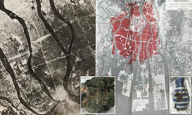 Relics from Hiroshima atomic bomb blast emerge for sale