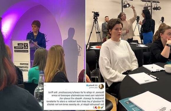 Revealed: Activist who heckled First Minister Nicola Sturgeon