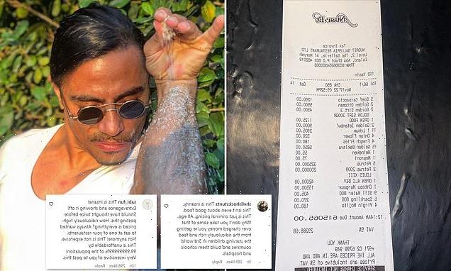 Salt Bae sparks fury after bragging about customer's restaurant bill