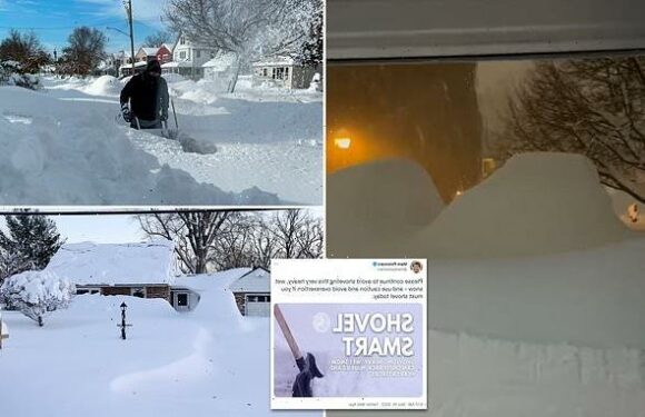 Snowfall approaches 6 feet in upstate New York