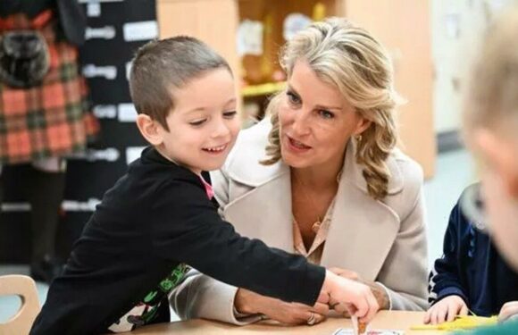 Sophie Wessex dons favourite coat and £105,000 ring