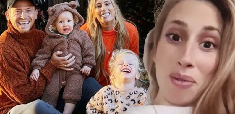 Stacey Solomon baffles fans after putting up Christmas tree early