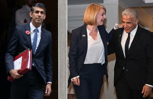 Sunak junks Truss's plan to move British embassy to Jerusalem