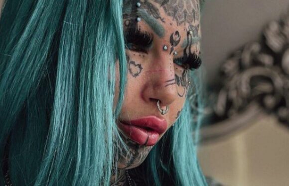 Tattoo model Amber Luke covers 98% of body in inkings – and she’s not done yet