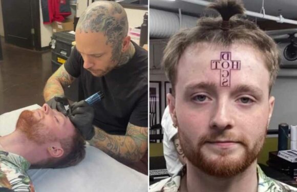 Tattooist shares video of man getting a very unique face inking – and everyone's saying the same thing | The Sun