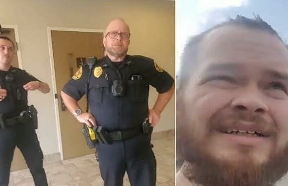 Terrifying incel films himself telling cops he CHASED female colleague