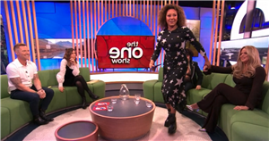 The One Show turns awkward as Mel B tries to leave after rotten interview