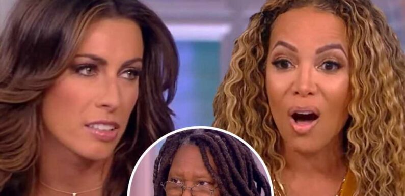 The View: Whoopi Goldberg Intervenes After Sunny Hostin and Alyssa Farah Griffin Get Into Heated Spat