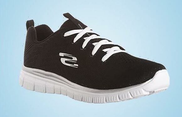 These Skechers memory foam trainers are less than £35