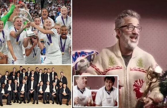 Three Lions gets a festive makeover for first-ever December World Cup