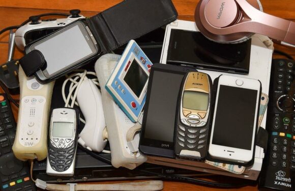 Top unused tech items in UK homes – including 15 million mobile phones