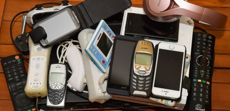 Top unused tech items in UK homes – including 15 million mobile phones