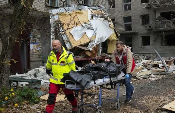 Ukraine medics remove red cross to avoid being targeted, charity says