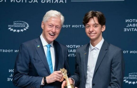 Ukraine whiz kid designed anti-landmine device age 9 while in hiding from Putin