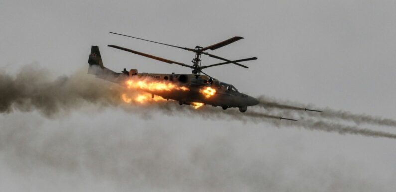 Ukrainian saboteurs destroy Russian helicopters