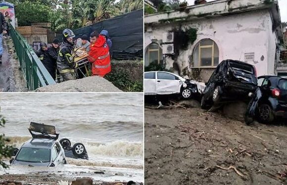 Up to 12 are killed by terrifying landslide on Italian island