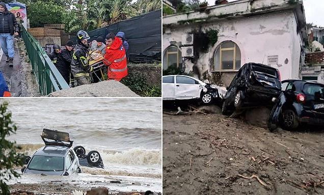 Up to 12 are killed by terrifying landslide on Italian island