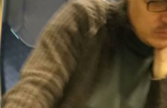 Urgent hunt for man after woman 'sexually assaulted' on train as cops release images | The Sun