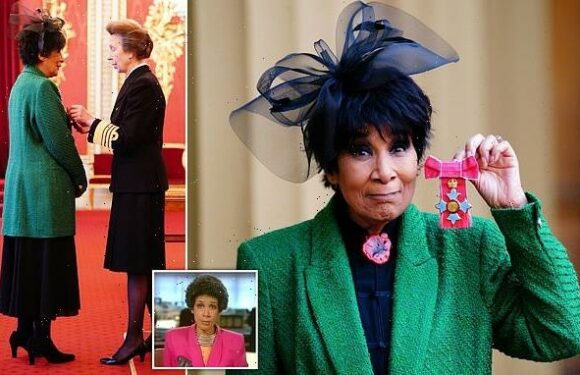 Veteran broadcaster Moira Stuart made a CBE for her services to media