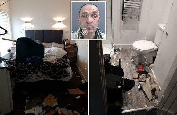 Welsh man jailed for 14 months after naked hotel rampage