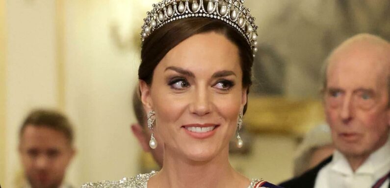 Why Princess Kate wore bridal white to the state banquet