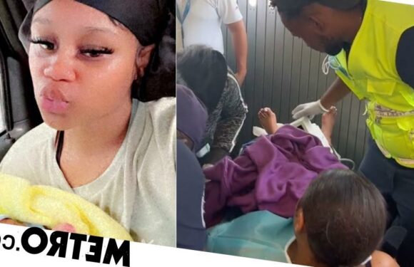 Woman gives birth on plane at 36,000ft – and names her baby Skylen