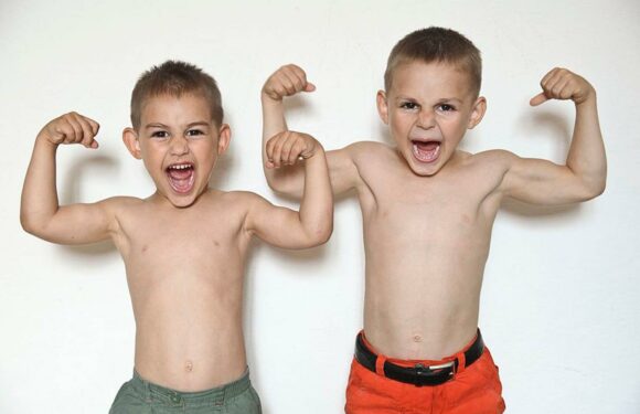 World’s strongest BROTHERS who started weightlifting as toddlers are unrecognisable now as teenagers | The Sun