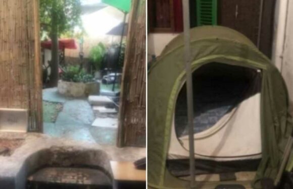'World’s worst rental’ as for £210 a month you can rent a one-man TENT on someone’s grotty patio | The Sun