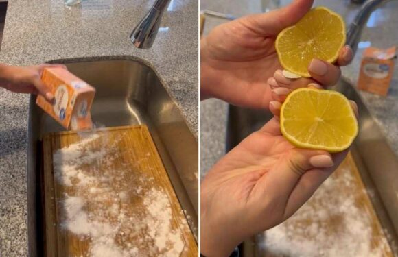 You’ve been cleaning your chopping board wrong – my mum taught me the right way to do, it all you need is two products | The Sun