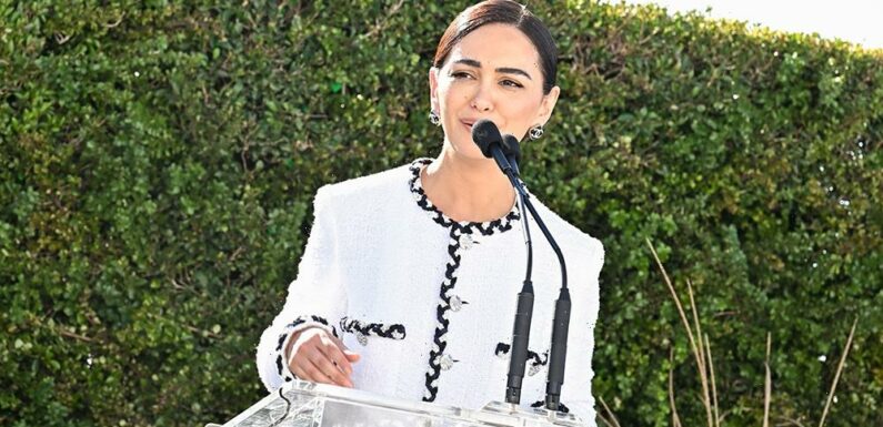‘Rings of Power’ Star Nazanin Boniadi Calls on Hollywood to ‘Spotlight the Injustice’ in Iran With Powerful Speech