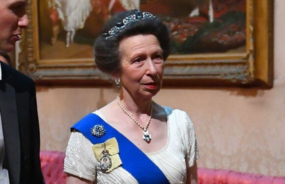 A look at Princess Anne’s ‘odd’ Aquamarine Pineflower Tiara