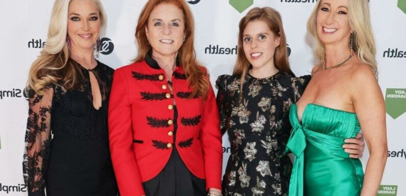‘Absolutely gorgeous’ Sarah Ferguson and Beatrice turn heads at gala