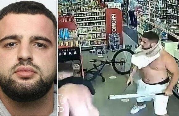 Albanian is jailed for 22 months for attacking men with baseball bat