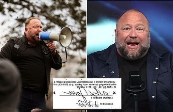 Alex Jones begs judge to allow him $1.3m salary from bankrupt Infowars