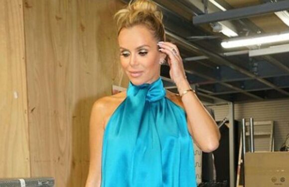 Amanda Holden, 51, sets pulses racing flashing endless legs