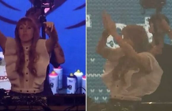 Angela Rayner shows off her dance moves at charity battle of the DJs