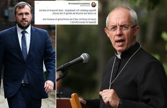 Archbishop of Canterbury trolls Tories AGAIN over Rwanda deportations