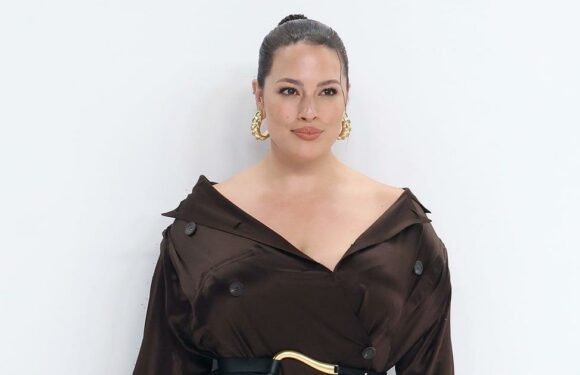 Ashley Graham Wears a Naked Illusion Dress Sculpted to Perfection