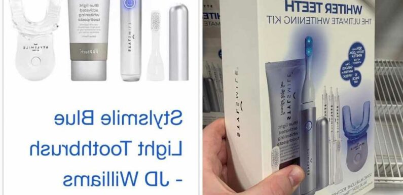 Beauty fans are flocking to Home Bargains for £14.99 teeth whitening kit that's still selling for £120 elsewhere | The Sun
