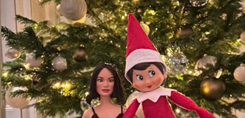 Best celebrity Elf on the Shelf inspiration from Staceys spa to Rochelles toast