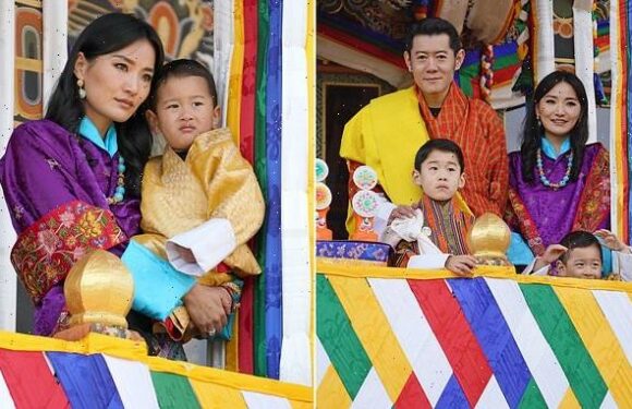 Bhutan Princes steal the show as they mark the country's national day