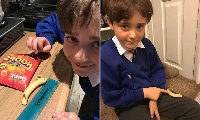 Boy, 10, stunned after finding monster 9cm crisp in bag of Aldi Hoops